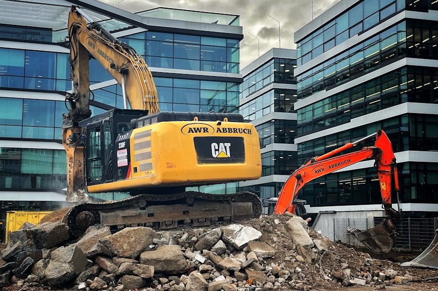 Construction debris removal